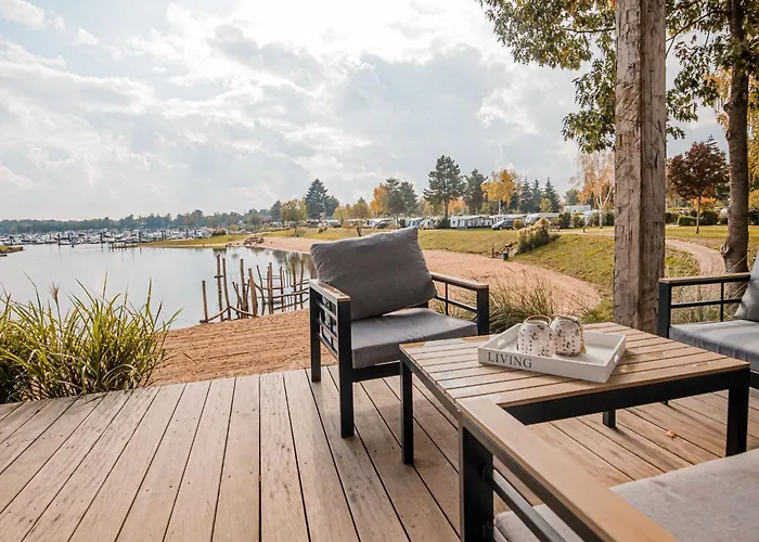 Chalet In Duisburg With And Harbor Views